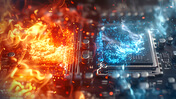 cpu on fire